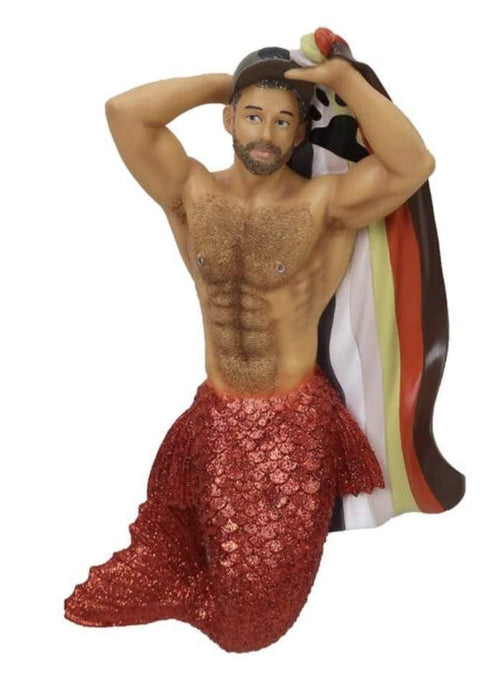 December Diamonds - Mermen Ornament - Bear Pride